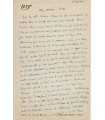 PARAIN (Brice). Philosophe et essayiste. Lettre autographe à Merleau-Ponty (G 4374)