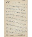 PARAIN (Brice). Philosophe et essayiste. Lettre autographe à Merleau-Ponty (G 4374)