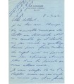 CHEVALIER Maurice, chanteur. Lettre Autographe (G 295)