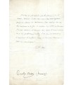 DASCH Comtesse, romancière, journaliste. Lettre Autographe. (E 10931)