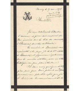 LAPAIX Constant, peintre, graveur. Lettre Autographe (E 10866)