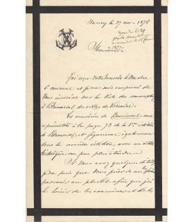 LAPAIX Constant, peintre, graveur. Lettre Autographe (E 10866)