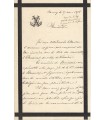 LAPAIX Constant, peintre, graveur. Lettre Autographe (E 10866)