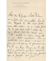 LEVY-DHURMER (Lucien), peintre, sculpteur et céramiste. Lettre autographe (G 881)