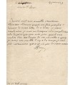 SAINT-SIMON (Louis de Rouvroy, duc de), mémorialiste, pair de France. Lettre autographe (G 3513)