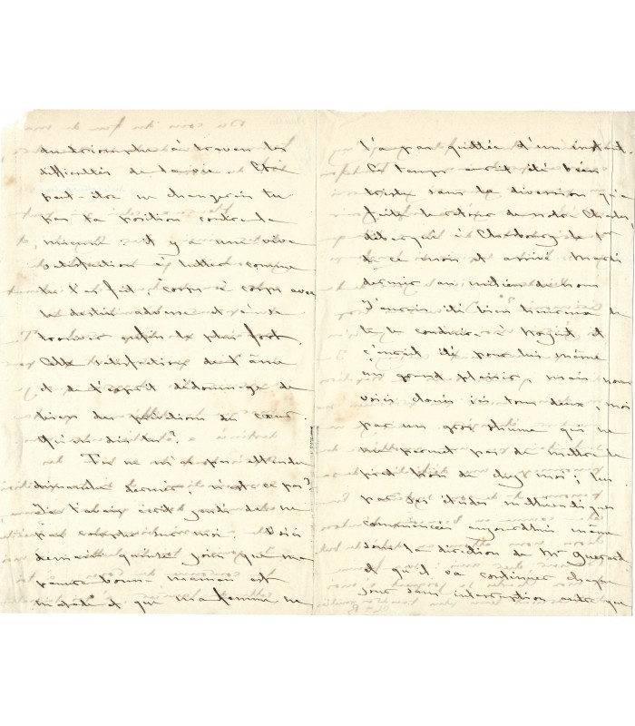 BAUDIN Charles, officier de marine. Lettre Autographe (G 545)