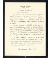 CARCO Francis, écrivain. Lettre Autographe ( G 4401)