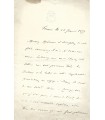 MERMILLOD Gaspard, évêque et cardinal.  Lettre Autographe (G 1092)