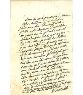 LACRETELLE Jean de, avocat. Lettre autographe (E 10247)