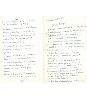 COCTEAU Jean, poète. Lettre Autographe (G 3073)