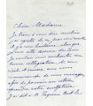 ROLL Alfred, peintre. Lettre autographe (G 876)