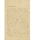 BERRICHON (Paterne), poète, beau-frère de Rimbaud. Lettre Autographe (G 3728)