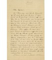 BERRICHON (Paterne), poète, beau-frère de Rimbaud. Lettre Autographe (G 3728)