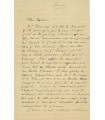 BERRICHON (Paterne), poète, beau-frère de Rimbaud. Lettre Autographe (G 3728)