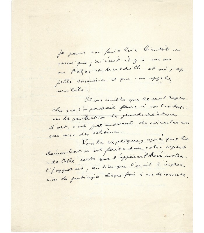BRAGA (Dominique). 10 lettres autographes signées à l'essayiste et critique Pierre Abraham (G 1408)