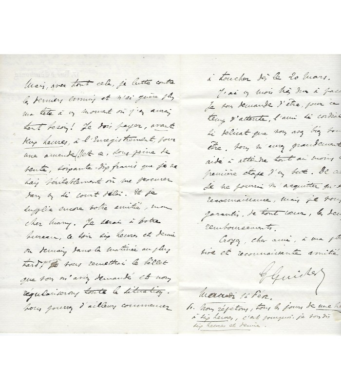 GUICHES Gustave. Romancier et dramaturge.