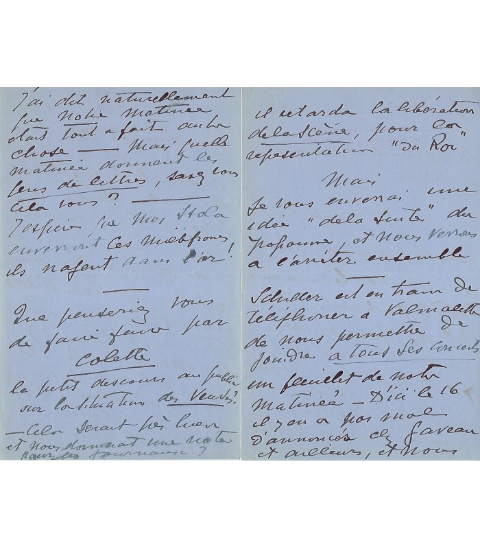 GUILBERT Yvette. Chanteuse de cabaret, elle fut immortalisée par Toulouse-Lautrec.