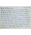 POULENC Francis. Compositeur. Lettre Autographe à son ami et premier biographe, Stéphane AUDEL, 10 janvier 1954 (Réf. G 5461)