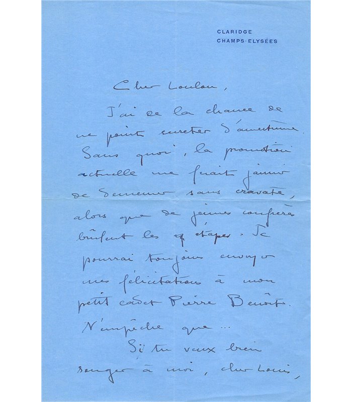 COLETTE à "Cher Loulou"