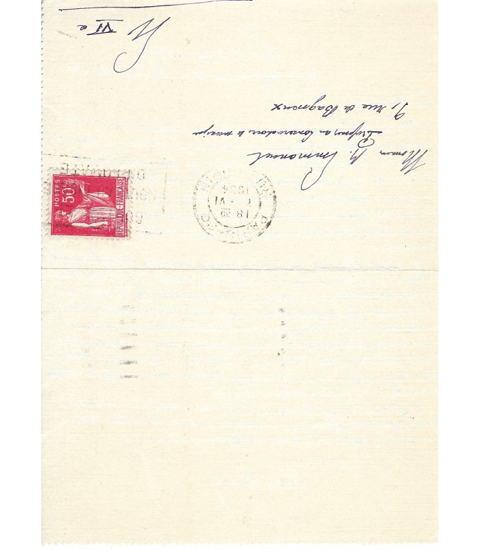 BASCH Victor.  Universitaire. Lettre autographe (1934) (Réf. G 2636)