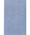 DUMAS Alexandre, fils, écrivain. Lettre Autographe (G 4453)