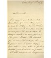 CLEMENT Félix. Compositeur. Lettre autographe (G 1685)