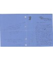 SCHOELCHER (Victor), journaliste et homme politique. Lettre autographe  (G 5469)